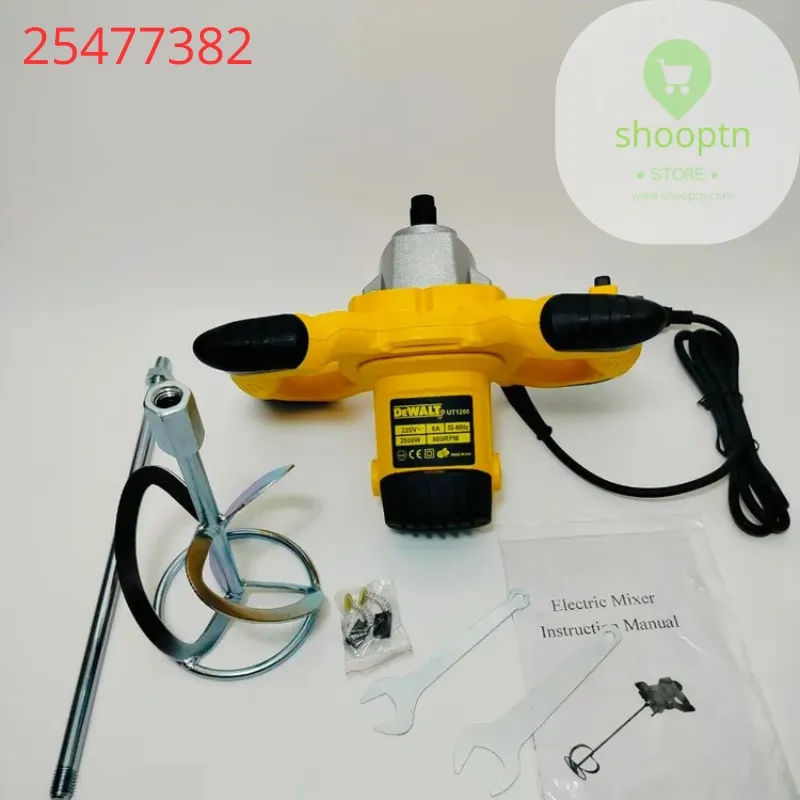 Malaxeur électrique DEWALT 2600W - الصورة 4