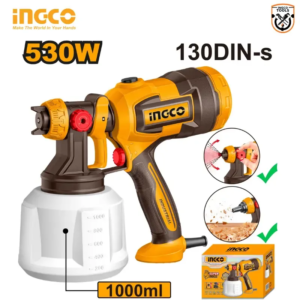 INGCO ELECTRIC SPRAY GUN 530W 1000ML CONTAINER SPG4506