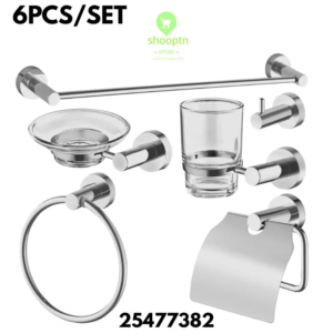 Pack Accessoires Salle de bain 6PCS